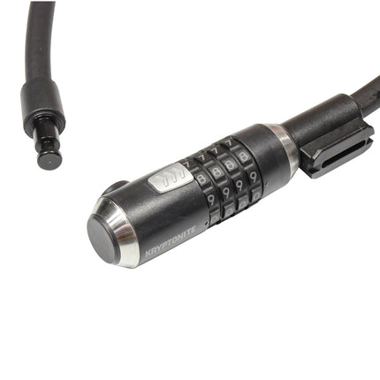 Kryptonite KryptoFlex 1565 Combination Cable Bike Lock - 2'2" Long, 5/8" Diameter Cable for Bicycles; E-Bikes; Scooters (005254)