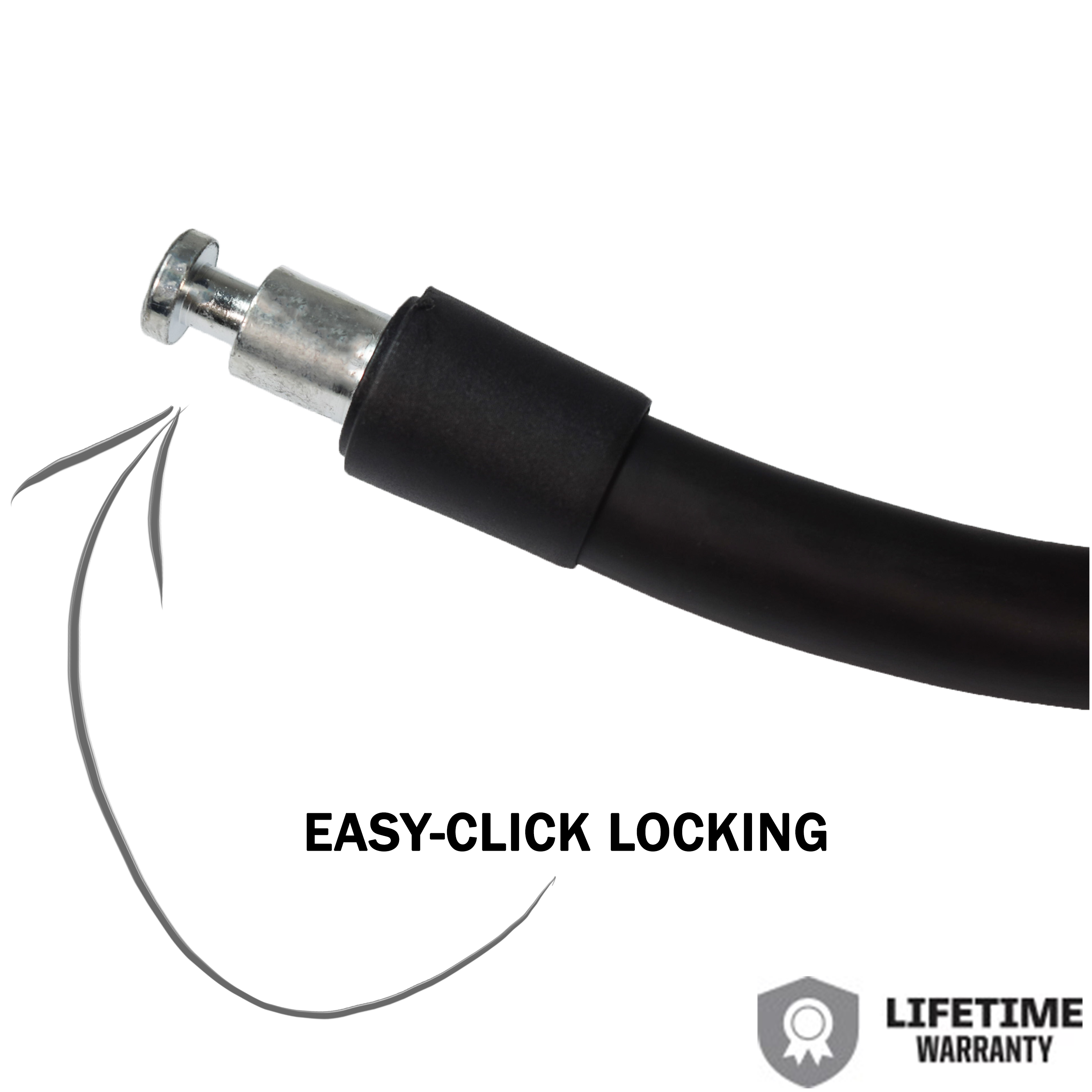 Kryptonite 2' 2" KryptoFlex 1565 Combo Cable 005254 Two Foot Cable Length