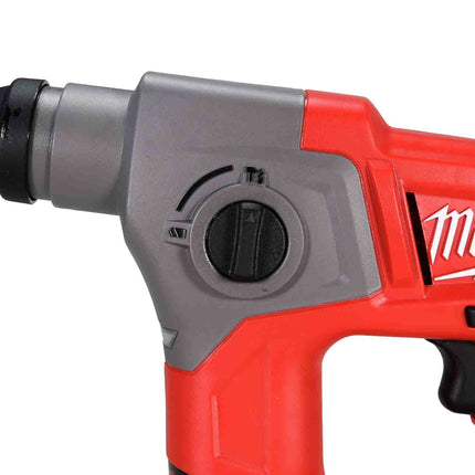 Milwaukee 2416-21XC M12 FUEL 12V Lithium-Ion Brushless Cordless 5/8 in. SDS-Plus Rotary Hammer Kit with One 4.0Ah Battery and Bag