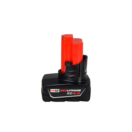 Milwaukee 2416-21XC M12 FUEL 12V Lithium-Ion Brushless Cordless 5/8 in. SDS-Plus Rotary Hammer Kit with One 4.0Ah Battery and Bag