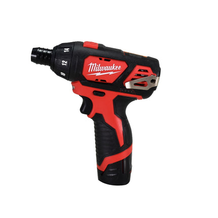 Milwaukee 2490-22 M12 12V Lithium-Ion Cordless Screwdriver/HACKZALL Combo Kit (2-Tool) with Two 1.5 Ah Batteries, Charger and Tool Bag