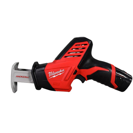 Milwaukee 2490-22 M12 12V Lithium-Ion Cordless Screwdriver/HACKZALL Combo Kit (2-Tool) with Two 1.5 Ah Batteries, Charger and Tool Bag