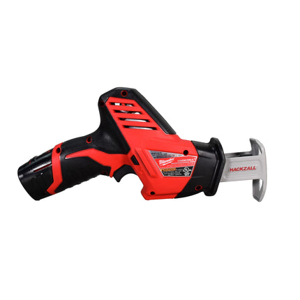 Milwaukee 2490-22 M12 12V Lithium-Ion Cordless Screwdriver/HACKZALL Combo Kit (2-Tool) with Two 1.5 Ah Batteries, Charger and Tool Bag