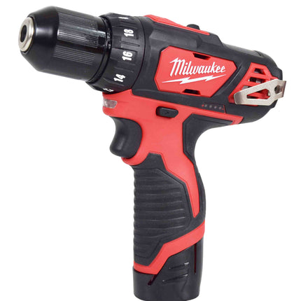 Milwaukee 2494-22 M12 Cordless Combination 3/8" Drill / Driver and 1/4" Hex Impact Driver Dual Power Tool Kit (2 Lithium Ion Batteries, Charger, and Bag Included)