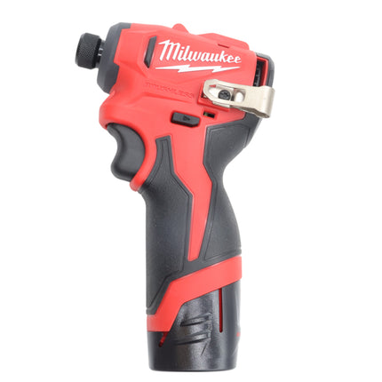 Milwaukee 3494-22 M12 FUEL 12V Brushless Cordless 2-Tool Combo Kit – Hammer Drill/Driver & Impact Driver with (2) Batteries, Charger & Contractor Bag