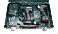 Metabo 685167520 Powermaxx 2.7.2 12 V Cordless Machines Combo Set