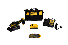 DeWalt DCS438E1 20V MAX XR Brushless Cordless 3-in Cut-Off Tool Kit With DEWALT POWERSTACK Compact Battery