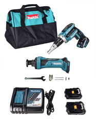 Makita XT255R 18V LXT Lithium-Ion COMPACT Cordless 2-Pc. Combo Kit (2.0Ah)