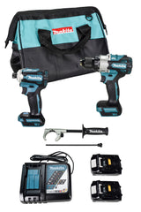 Makita XT288T 18V LXT Lithium-Ion Brushless Cordless 2-Pc. Combo Kit (5.0Ah)