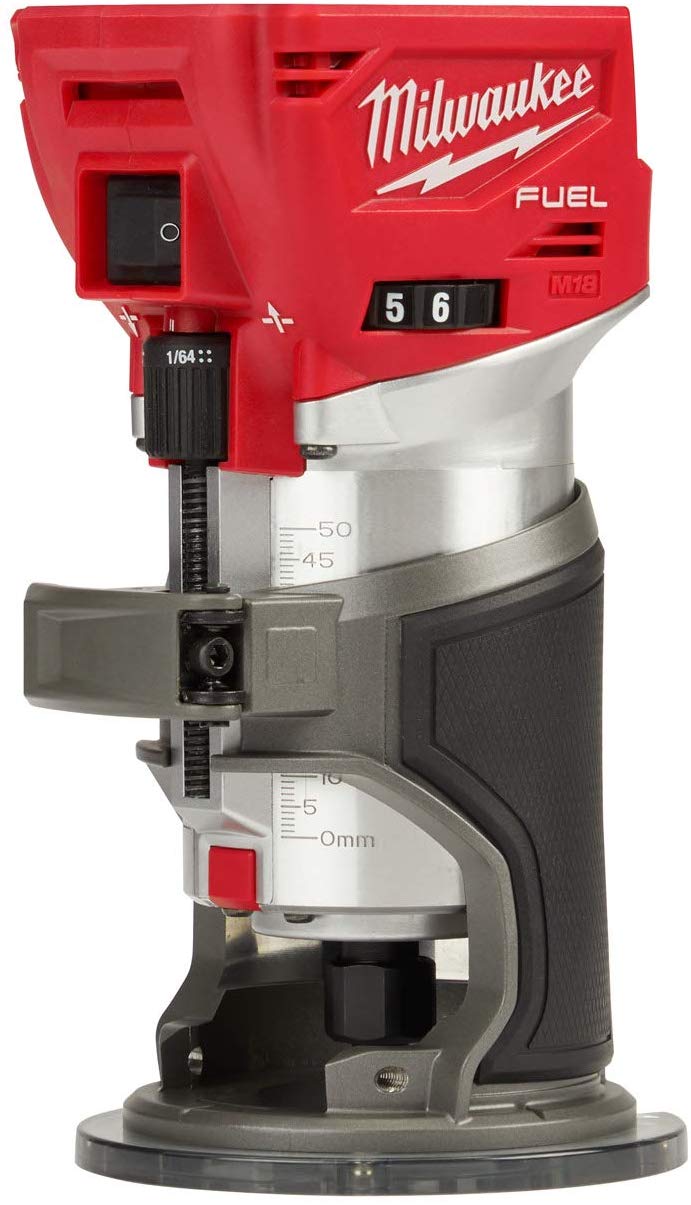 Milwaukee 2723-20 M18 FUEL 18-Volt Lithium-Ion Brushless Compact Router (Tool Only)