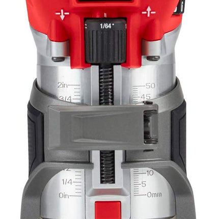 Milwaukee 2723-20 M18 FUEL 18V Lithium-Ion Brushless Cordless Compact Router (Tool-Only)