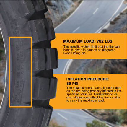 Continental TKC 80 120/70-19 & 170/60B17 M/C Tires w/ Keychain (2 Pack), Dual Sport Adventure Tire, Tubeless Blackwall, On/Off-Road, Open block tread design, Mud and Snow Rating