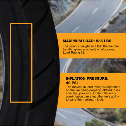 Continental ContiTrailAttack 3 120/70R19 & 170/60R17 Motorcycle Tires (2 Pack)
