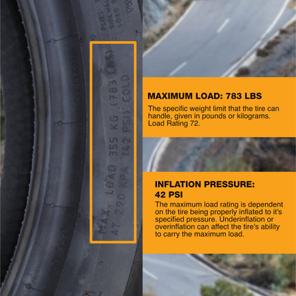 Continental ContiTrailAttack 3 120/70R19 & 170/60R17 Motorcycle Tires (2 Pack)