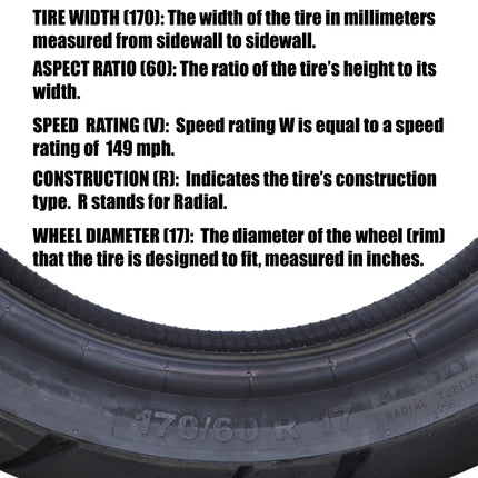 CONTINENTAL CTA 3 170/60R17 M/C 72V TL