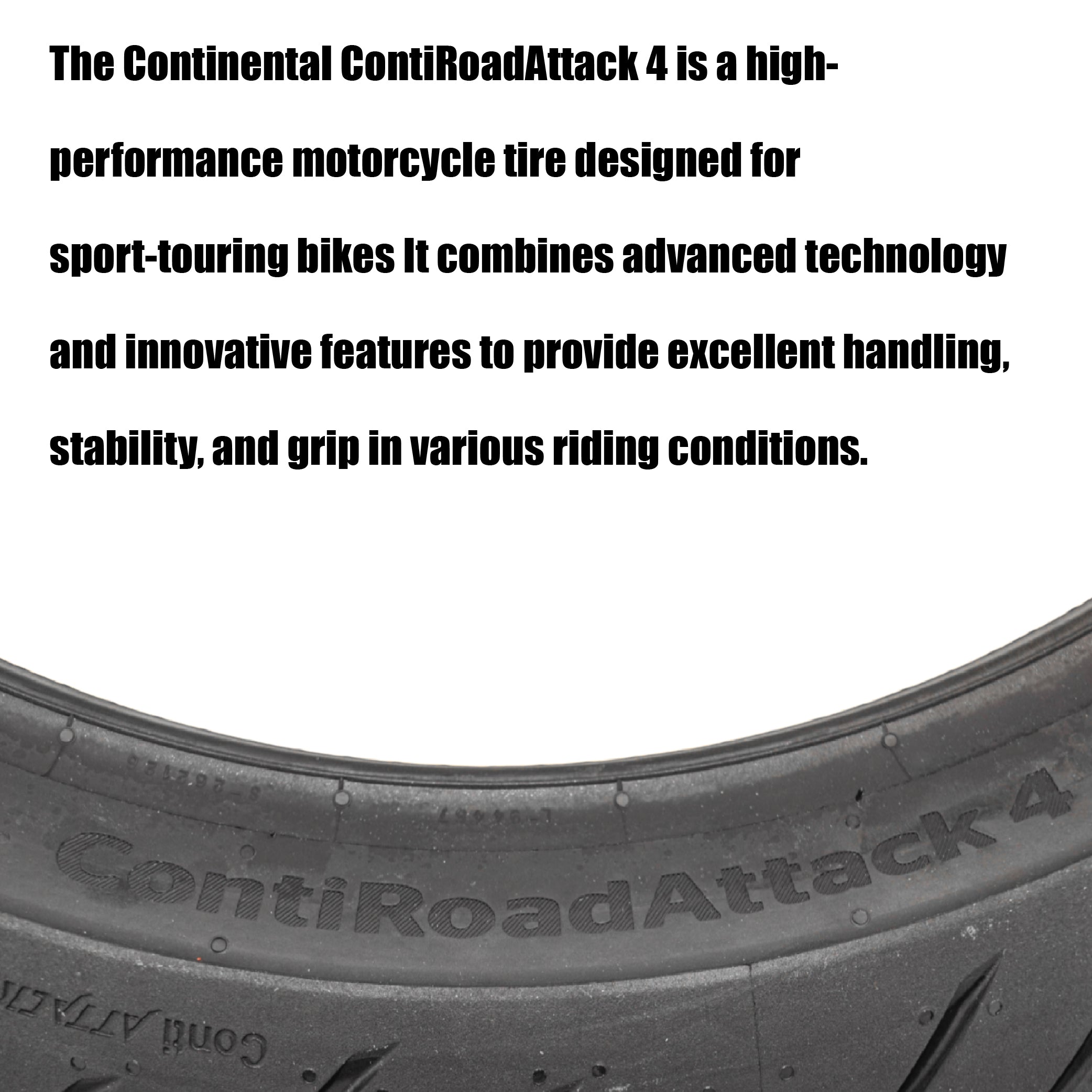CONTI ROAD ATTACK 4 120/70ZR17 M/M/C (58W) TL FRONT TIRE