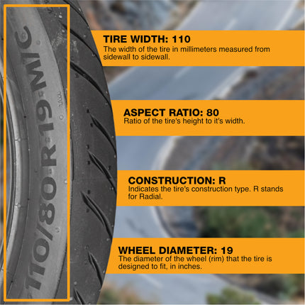 CONTI ROAD ATTACK 4 110/80R19 M/C 59V TL CRA4