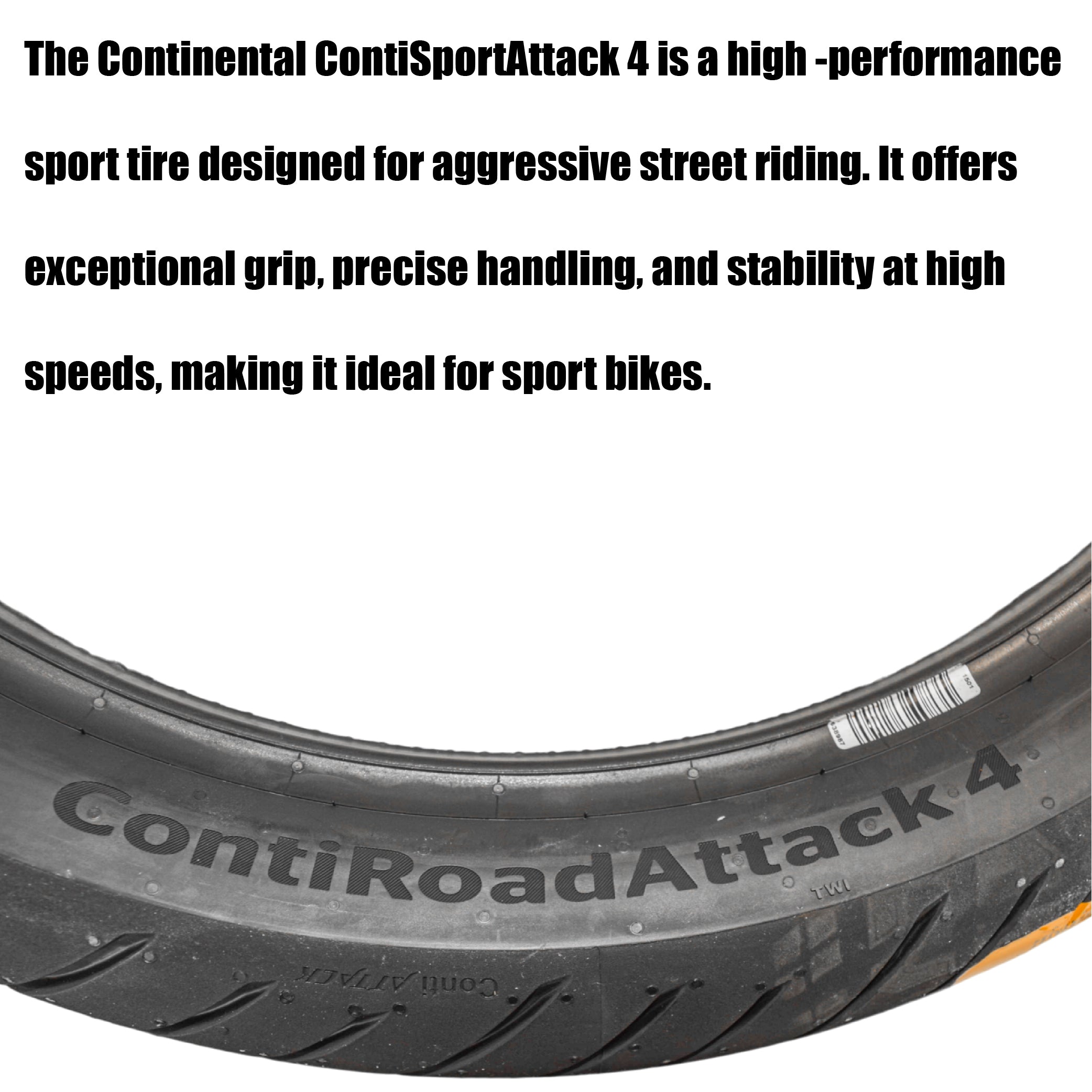 CONTI ROAD ATTACK 4 110/80R19 M/C 59V TL CRA4
