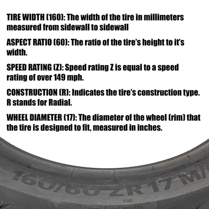 CONTI ROAD ATTACK 4 160/60ZR17 M/M/C (69W)TL CRA4 REAR TIRE