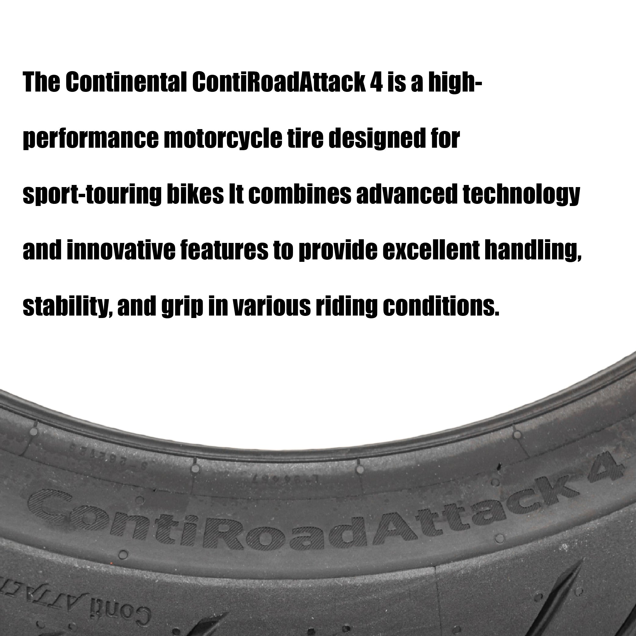 CONTI ROAD ATTACK 4 180/55ZR17 M/M/C (73W) TL CRA4 REAR TIRE