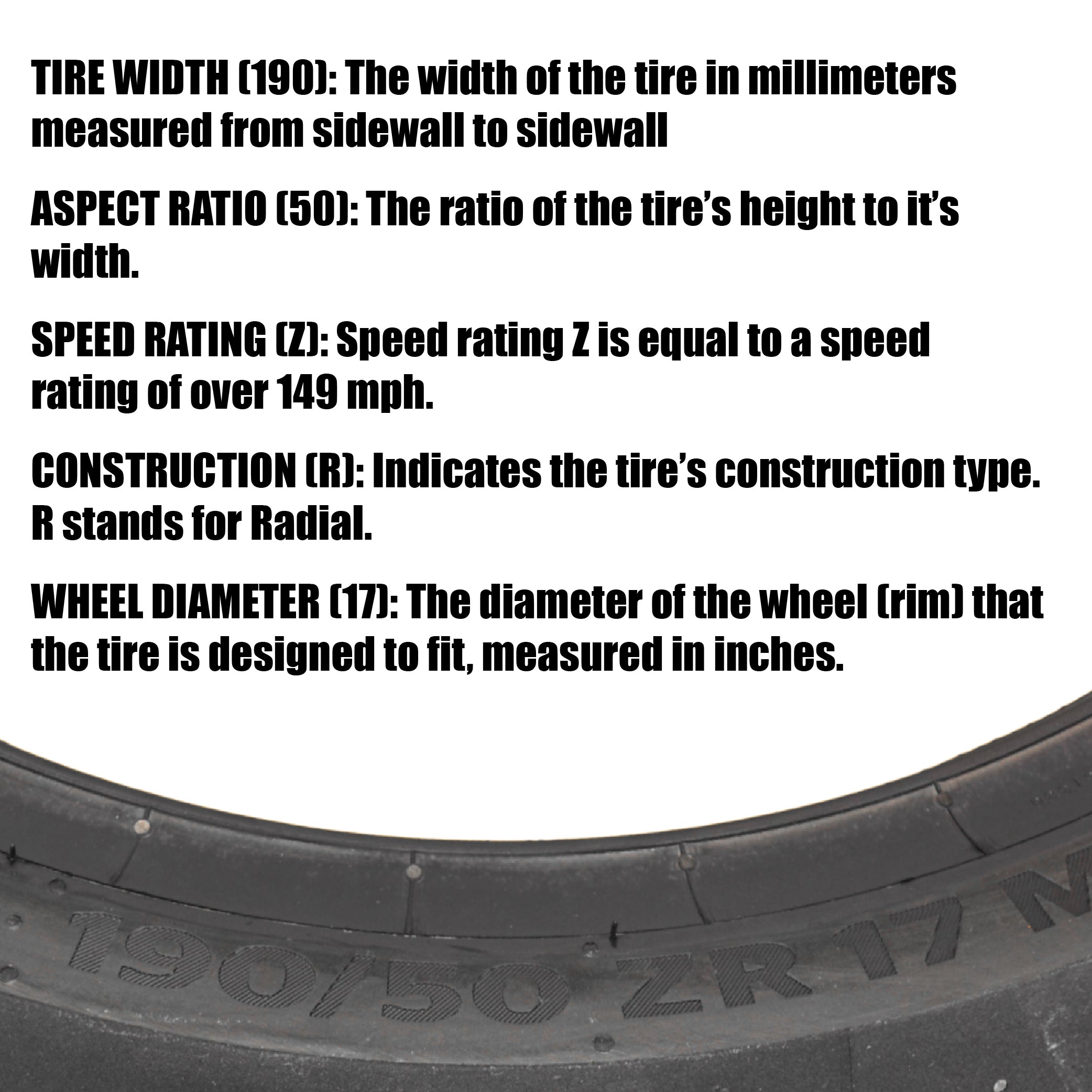 CONTI ROAD ATTACK 4 190/50ZR17 M/M/C (73W) TL CRA4 REAR TIRE
