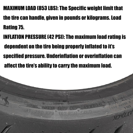 CONTI ROAD ATTACK 4 190/55ZR17 M/M/C (75W) TL CRA4 REAR TIRE