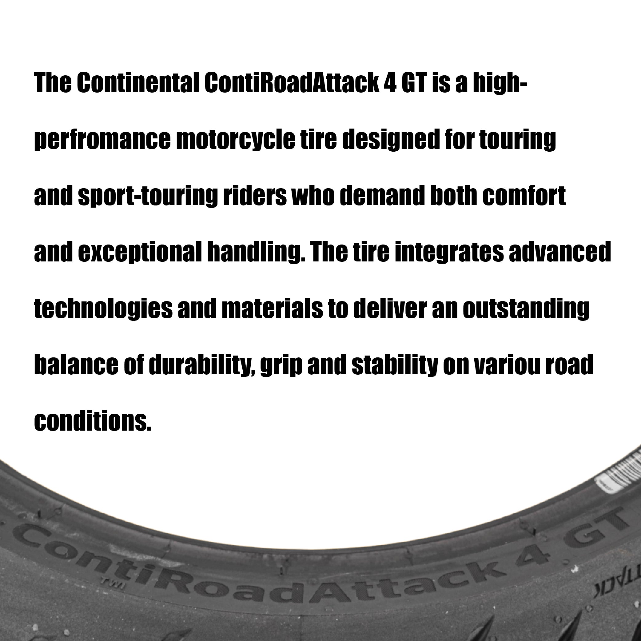 CONTI ROAD ATTACK 4 180/55ZR17 M/C (73W) TL CRA4 GT