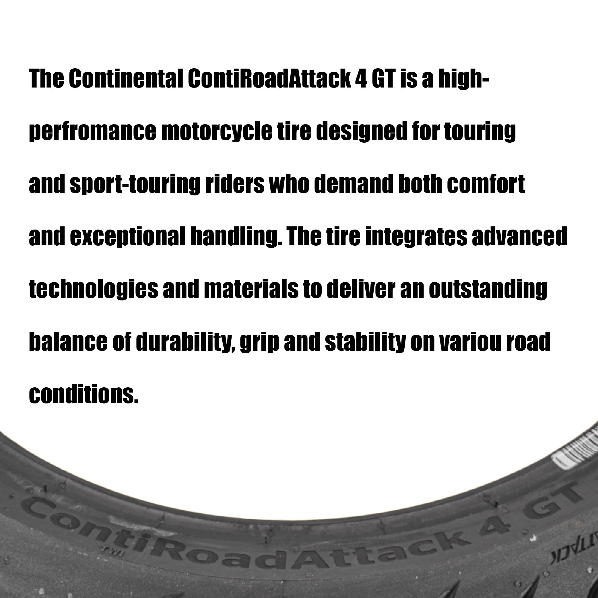 CONTI ROAD ATTACK 4 190/55ZR17 M/C (75W) TL CRA4 GT