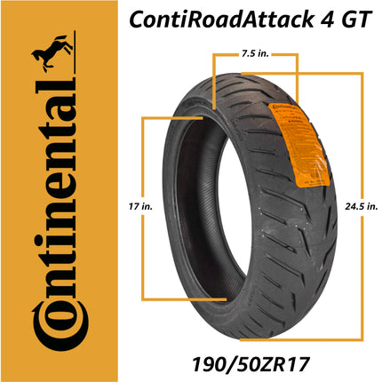 CONTI ROAD ATTACK 4 190/50ZR17 M/C (73W) TL CRA4 GT