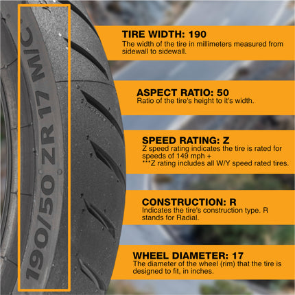 CONTI ROAD ATTACK 4 190/50ZR17 M/C (73W) TL CRA4 GT