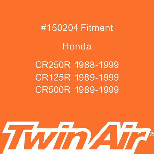 Twin Air Dual Stage Foam Air Filter for Honda Dirt Bikes – Fits  CR125/CR250/CR500 1988–1999, CRE125/260 - High-Performance Off-Road Motocross Filter(OEM Part # 17213-KZ3-730)