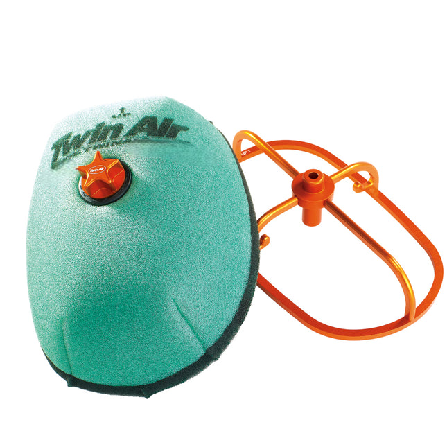 Twin Air PowerFlow Kit for Honda CRF450R CRF450RX 2017–2020 CRF250R CRF250RX 2018–2021 – Includes Pre-Oiled Filter & Cage – OEM Replacement 17213-MKE-A00 – Off-Road Use – Part# 150225C