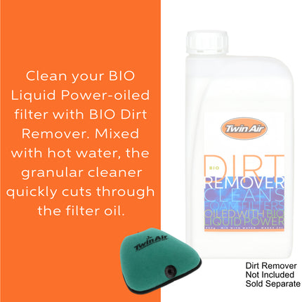 Twin Air Powerflow kit for Yamaha/Fantic - Fits WR 250F/YZ250F (25), YZ450F (23-25), XXF450/WR450F/YZ450FX/YZ250F (24-25) – High Performance Motocross (MX) Foam Filter (OEM Part # BHR-14451-00-00)
