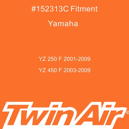 Twin Air PowerFlow Kit Yamaha- FitsYZ250F (2001-2013), YZ450F (2003-2009)  – High Performance Motocross (MX) Foam Filter (OEM Part # 4XM-14451-01-00)