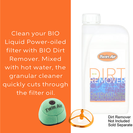 Twin Air PowerFlow Kit Yamaha- FitsYZ250F (2001-2013), YZ450F (2003-2009)  – High Performance Motocross (MX) Foam Filter (OEM Part # 4XM-14451-01-00)
