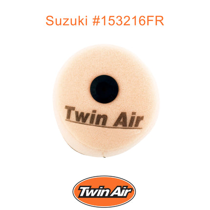 Twin Air PowerFlow Kit for Suzuki  – Fits RM-Z450 2005–2017, RM-Z250 2007–2018 – High-Performance Washable, Reusable Off-Road Motocross Filter (OEM part # 13780-37F20)