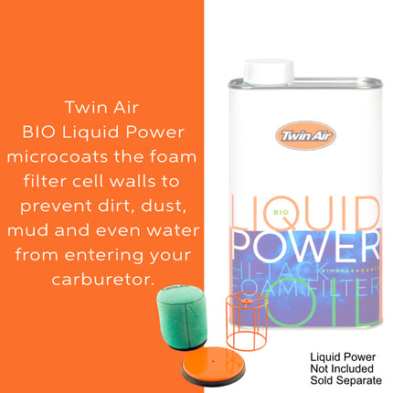 Twin Air PowerFlow Air Filter Kit for Suzuki Utility ATVs – Fits King Quad 450 (2007–2010), 500 (2009–2017), 700 (2005–2007) – Washable, Reusable Intake Upgrade (OEM Part # 13780-31G00)