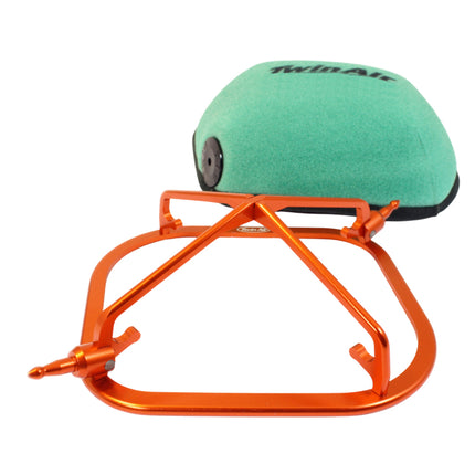 Twin Air PowerFlow Kit KTM / Husqvarna 4-Stroke (incl. Air Filter (FR), Aluminum Cage) - fits (Various Models) - Engine Protection for Off-Road Motorcycles (MX) (OEM Part # 790.06.015.000)