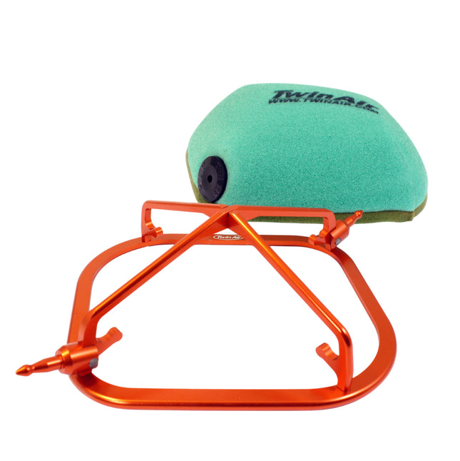 Twin Air PowerFlow Kit KTM / Husqvarna 2-Stroke (incl. Air Filter, Aluminum Cage) - fits (Various Models) - High-Performance Engine Protection for Off-Road Motorcycles (MX) (OEM Part # 79006015000)