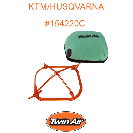 Twin Air PowerFlow Kit for KTM / Husqvarna - fits EXC-F 500 (2017-2023), FE 501 (2017-2023) - High-Performance Engine Protection for Off-Road Motorcycles (MX) (OEM Part # 79006015000)