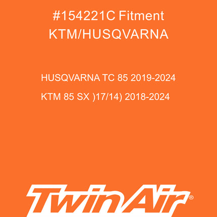 Twin Air Powerflow kit for KTM SX85 (2018-2023), Husqvarna TC85 (2018-2023), GasGas MC85 (2021-2023) - High-Performance Engine Protection for Off-Road Motorcycles (MX) (OEM Part # 79006015000)