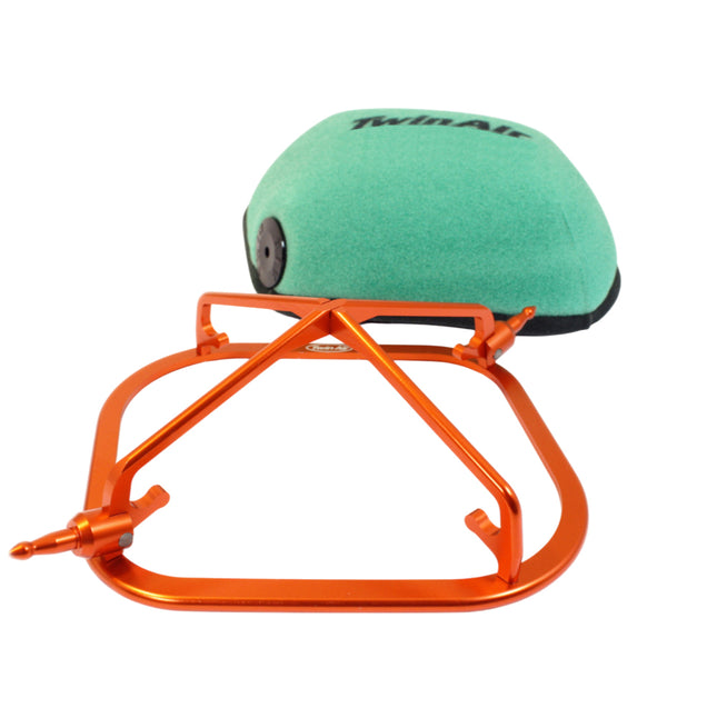 Twin Air PowerFlow Kit for KTM / Husqvarna / GasGas 4-Stroke (incl. Air Filter (FR), Aluminum Cage) fits (Various Models) - Engine Protection for Off-Road Motorcycles (MX) (OEM Part # 79006015000)