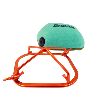 Twin Air PowerFlow Kit KTM / Husqvarna / GasGas 2-Stroke (incl. Air Filter, Aluminum Cage) - fits (Various Models) - Engine Protection for Off-Road Motorcycles (MX) (OEM Part # 79206015000)