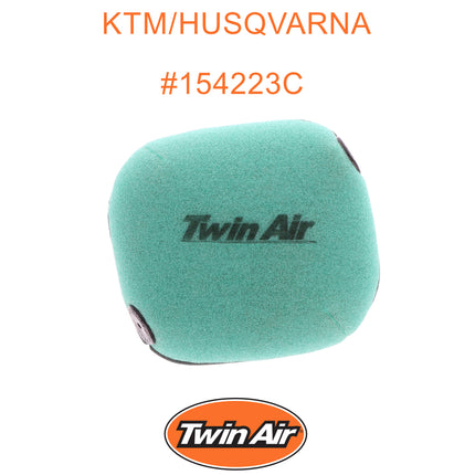 Twin Air PowerFlow Kit KTM / Husqvarna / GasGas 2-Stroke (incl. Air Filter, Aluminum Cage) - fits (Various Models) - Engine Protection for Off-Road Motorcycles (MX) (OEM Part # 79206015000)