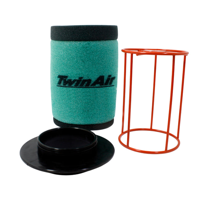 Twin Air Pre-Oiled Air Filter Kit with PowerFlow Intake (PE/PP) and Filter Cage for Can-Am - Fits (Various Models) - High Performance Engine Protection for ATV's(OEM Part # 707800371)