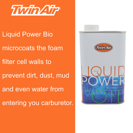 Twin Air Bio Maintenance Kit: Professional-Grade Air Filter Care Solution- Liquid Bio Power Oil/Bio Dirt Remover Cleaner/Cleaning & Oiling Tubs/Contact Cleaner-Essential for MX & Off-Road Performance