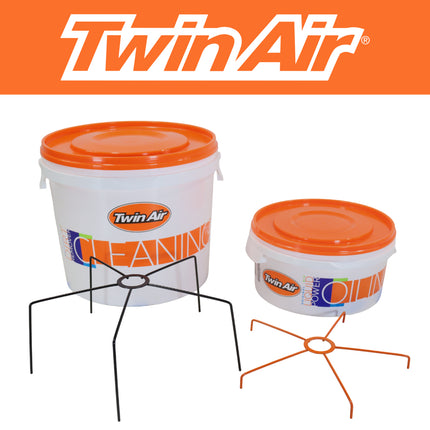 Twin Air Bio Maintenance Kit: Professional-Grade Air Filter Care Solution- Liquid Bio Power Oil/Bio Dirt Remover Cleaner/Cleaning & Oiling Tubs/Contact Cleaner-Essential for MX & Off-Road Performance