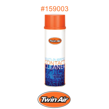 Twin Air Contact Cleaner Spray - 4 oz (500ml) Fast-Drying Non-Residue Formula for Cleaning Electrical Contacts, Switches, Terminals & Connectors on Motocross Bikes, Dirt Bikes, ATVs & UTVs
