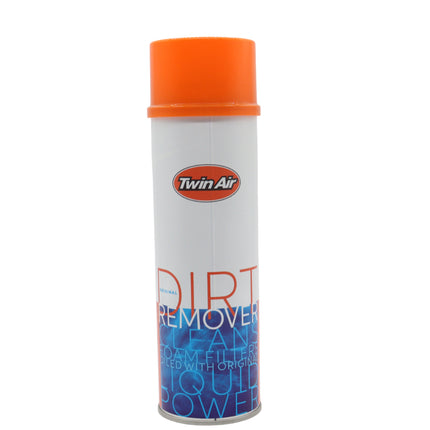 Twin Air Liquid Dirt Remover Spray - 500ml Biodegradable Foam Air Filter Cleaner for Motocross, Dirt Bikes, ATVs & UTVs - Non-Toxic Spray Formula Removes Dirt, Oil & Grime