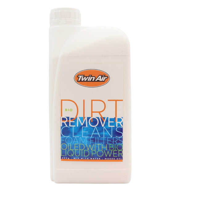 Twin Air BioPak with Liquid Bio Power Air Filter Oil (1 Liter) - Biodegradable, High-Performance Green Formula for Foam Air Filter Maintenance for Motocross, Dirt Bikes, ATVs, and Powersports
